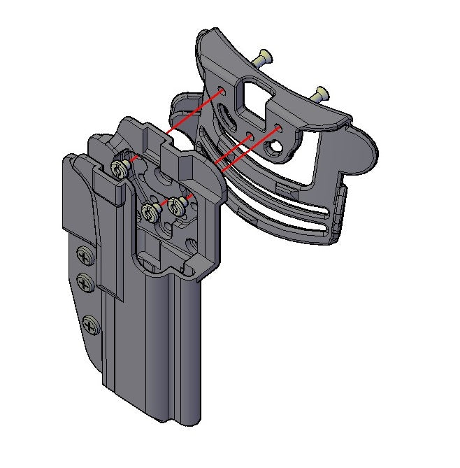 International Light Bearing Holster (Sig Sauer / X300U-A)